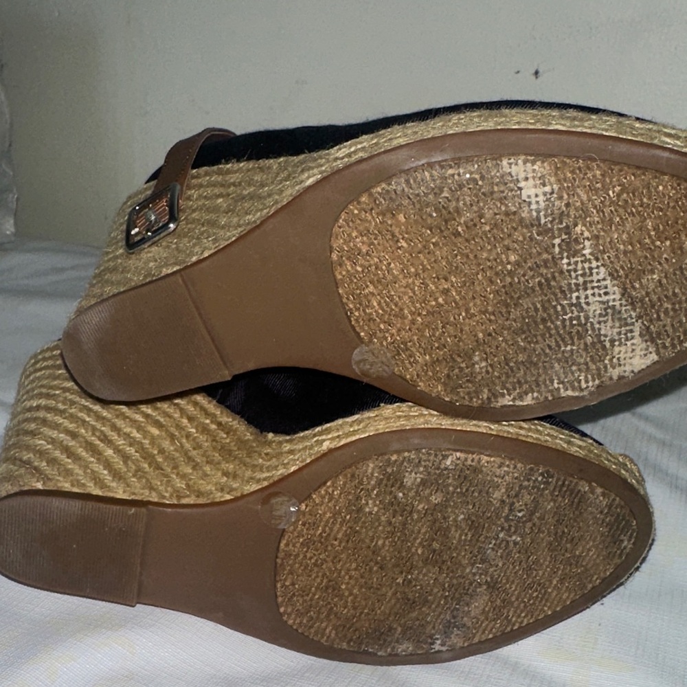 Bcbgeneration Navy Blue And Brown Espadrilles - image 4